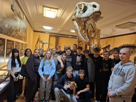 Wycieczka klasy 4TŻL do Muzeum Ewolucji w Warszawie